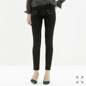 Madewell mid rise black jeans